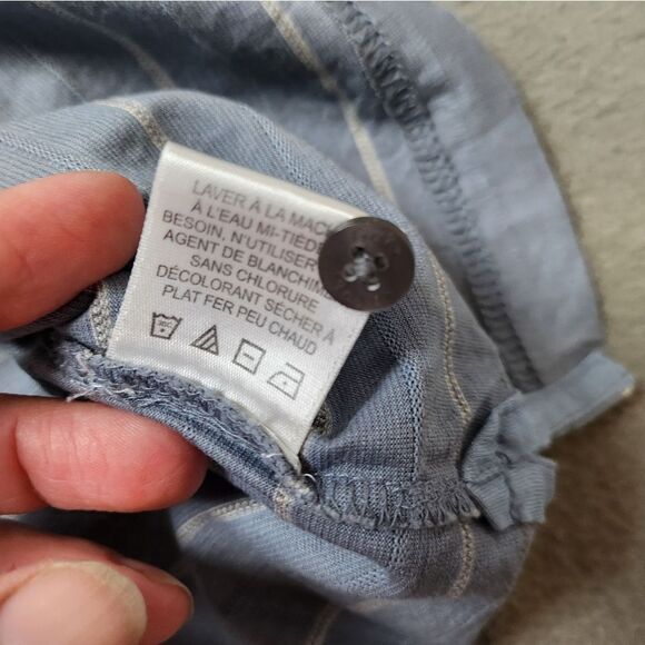 Gary Player Grey Striped Short Sleeve Golf Polo Shirt Sz Large - Picture 6 of 10